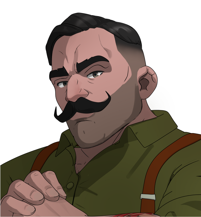 Punch Up - Tank / injury specialist Punch Up character portrait showing Tank / injury specialist with 3 Combat, 4 Vigor, 3 Charisma stats in Dispatch game